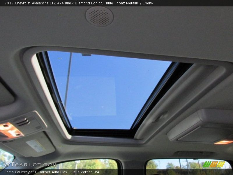 Blue Topaz Metallic / Ebony 2013 Chevrolet Avalanche LTZ 4x4 Black Diamond Edition