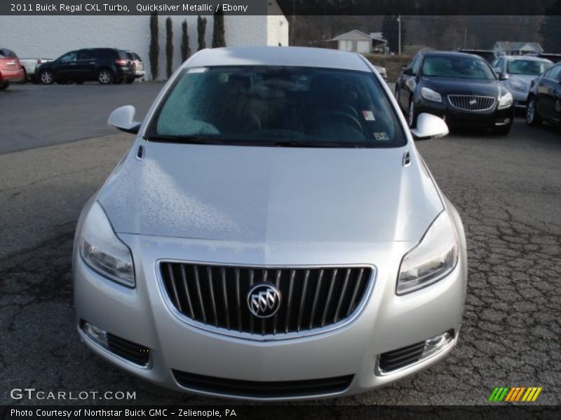 Quicksilver Metallic / Ebony 2011 Buick Regal CXL Turbo