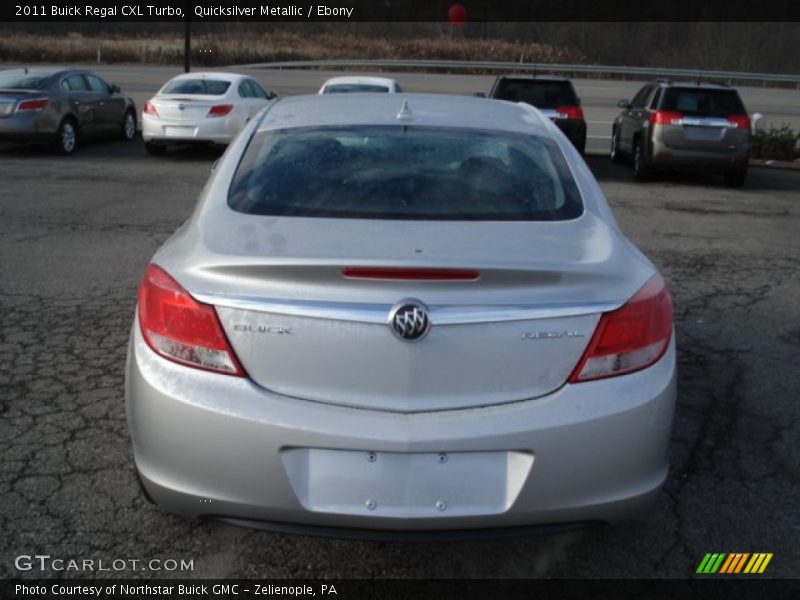 Quicksilver Metallic / Ebony 2011 Buick Regal CXL Turbo