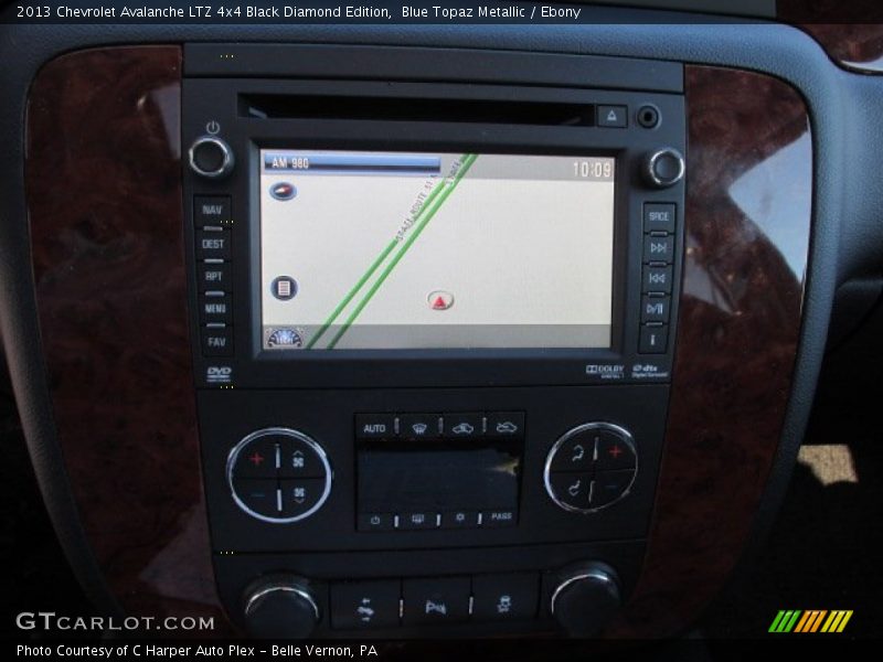 Blue Topaz Metallic / Ebony 2013 Chevrolet Avalanche LTZ 4x4 Black Diamond Edition