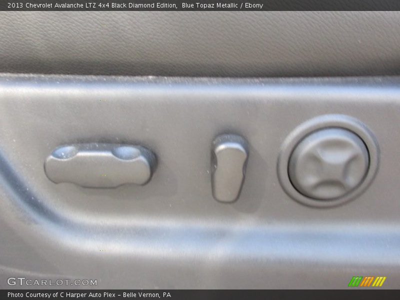 Blue Topaz Metallic / Ebony 2013 Chevrolet Avalanche LTZ 4x4 Black Diamond Edition