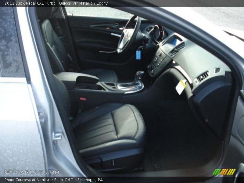 Quicksilver Metallic / Ebony 2011 Buick Regal CXL Turbo
