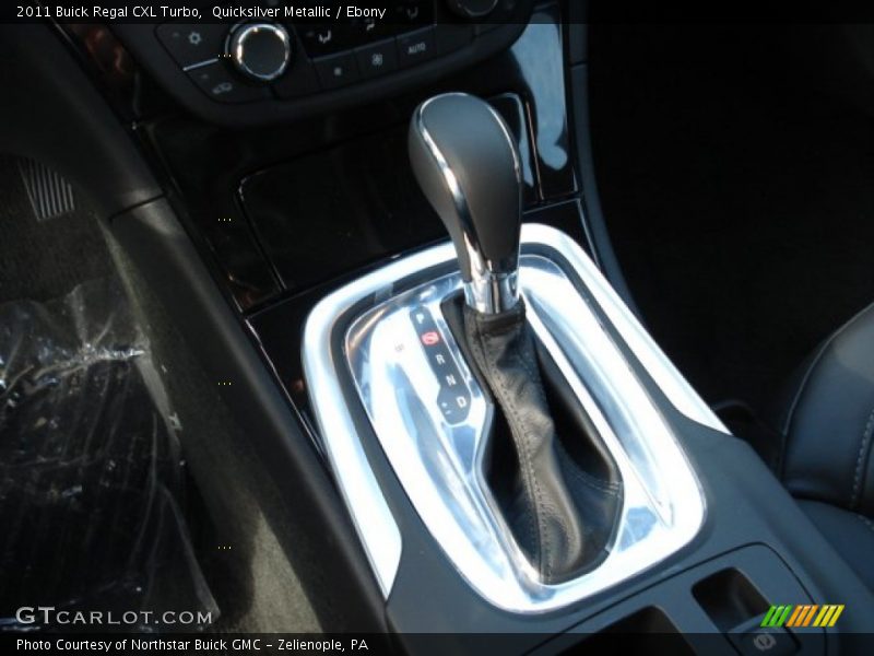 Quicksilver Metallic / Ebony 2011 Buick Regal CXL Turbo