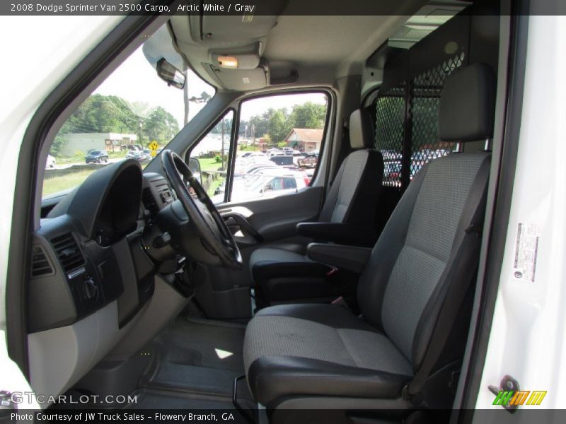 Arctic White / Gray 2008 Dodge Sprinter Van 2500 Cargo