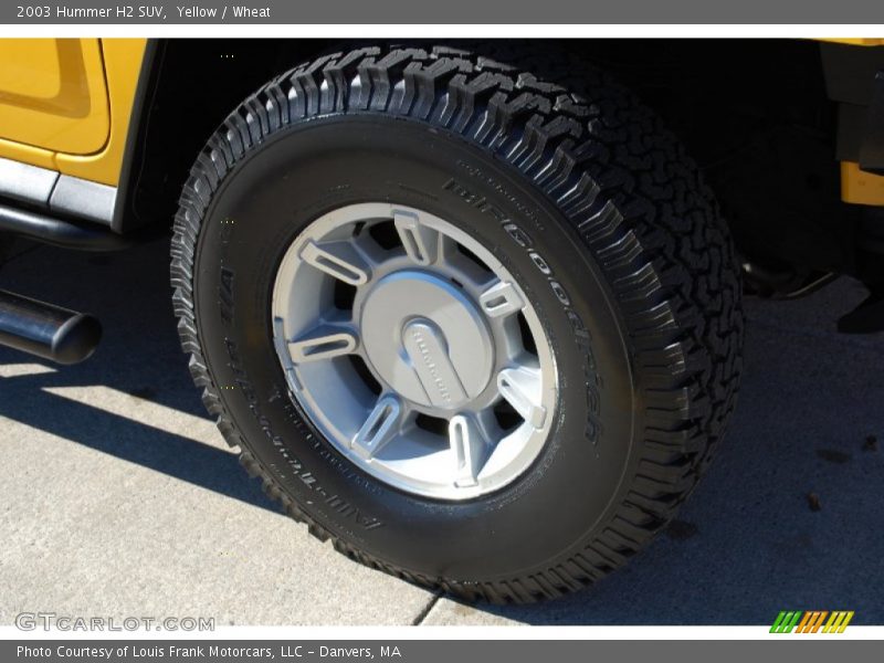 Yellow / Wheat 2003 Hummer H2 SUV