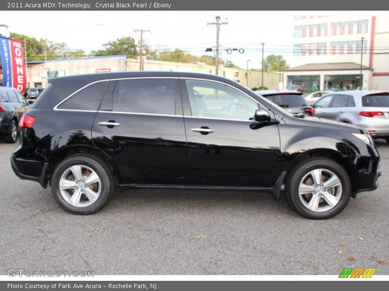 Crystal Black Pearl / Ebony 2011 Acura MDX Technology