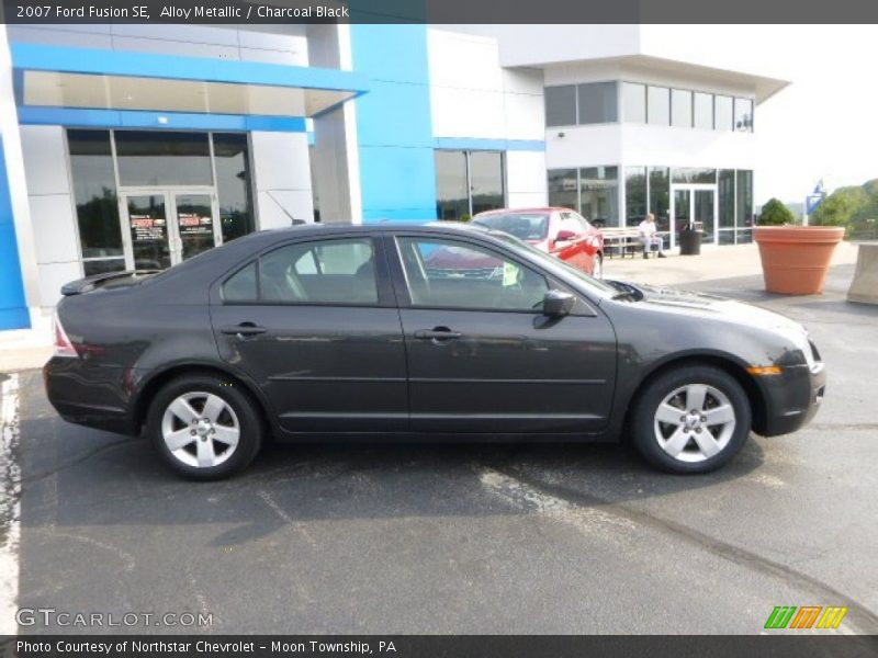 Alloy Metallic / Charcoal Black 2007 Ford Fusion SE