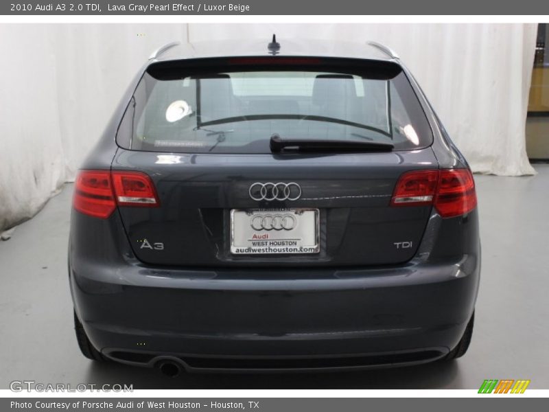 Lava Gray Pearl Effect / Luxor Beige 2010 Audi A3 2.0 TDI