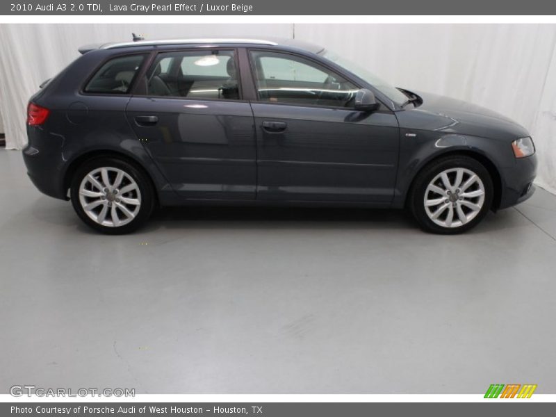 Lava Gray Pearl Effect / Luxor Beige 2010 Audi A3 2.0 TDI