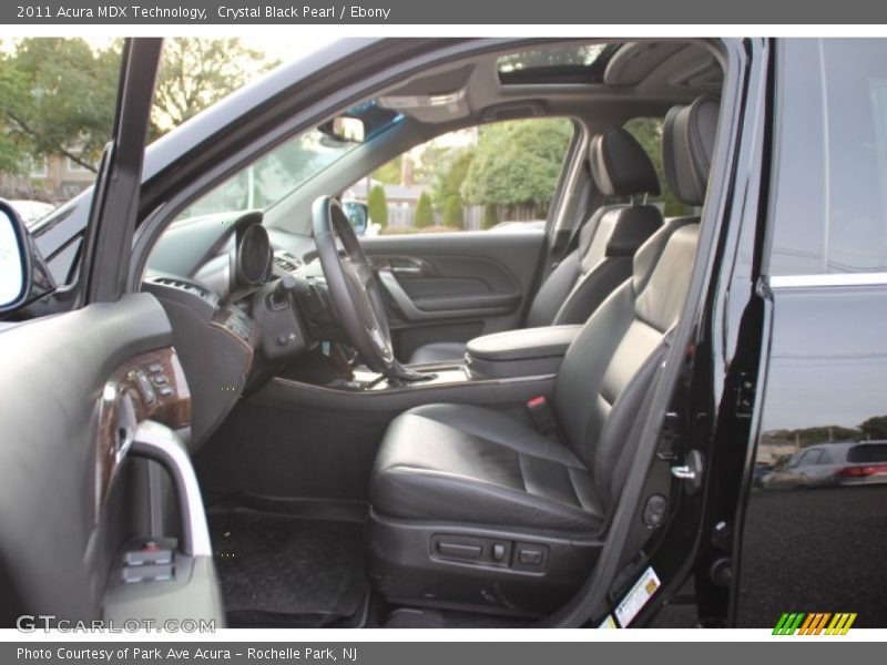 Crystal Black Pearl / Ebony 2011 Acura MDX Technology