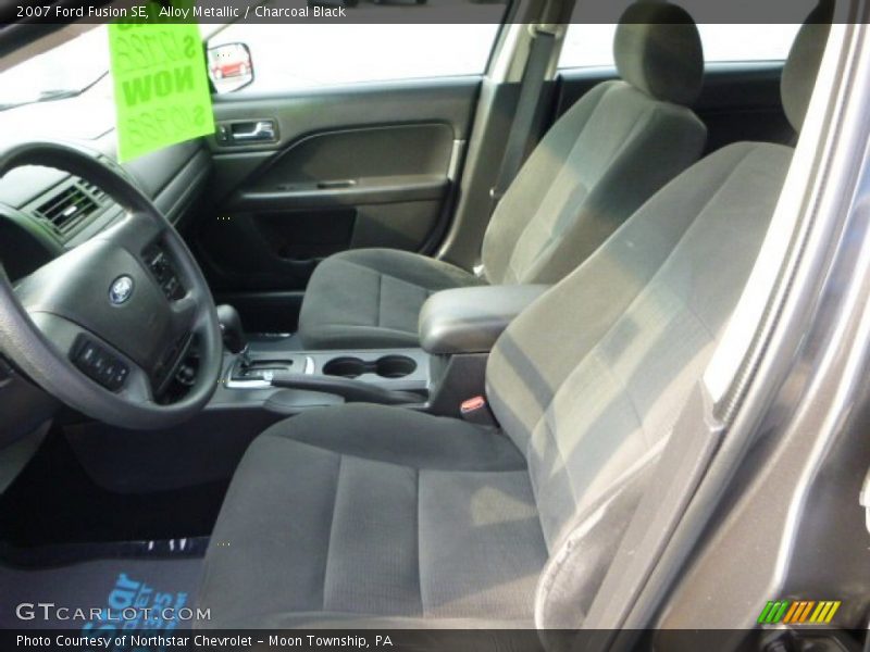 Alloy Metallic / Charcoal Black 2007 Ford Fusion SE