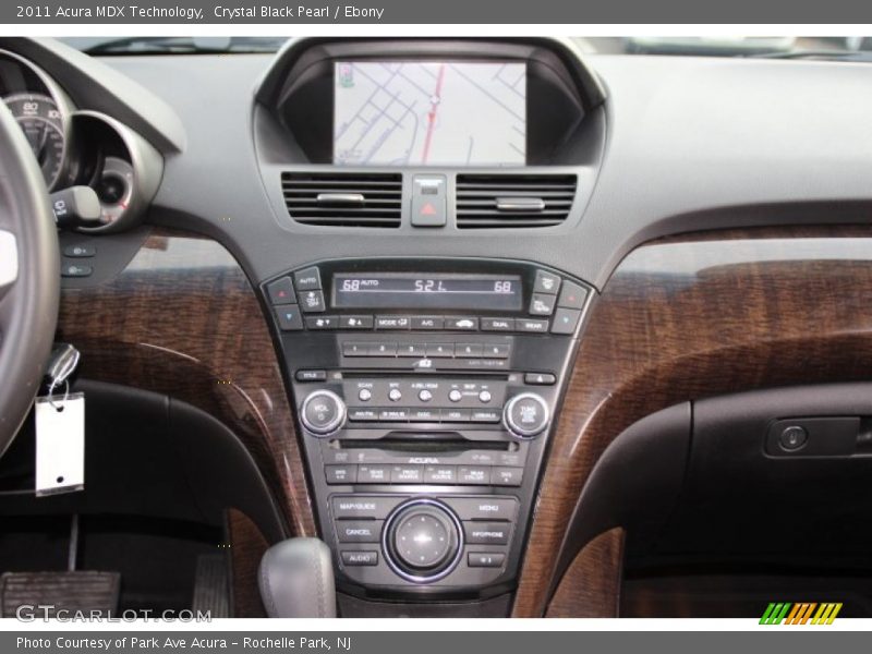 Crystal Black Pearl / Ebony 2011 Acura MDX Technology