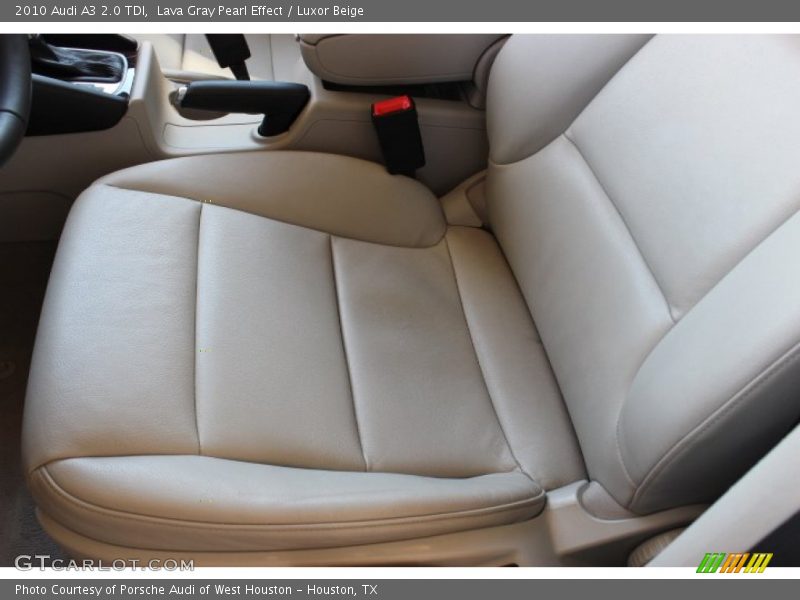 Lava Gray Pearl Effect / Luxor Beige 2010 Audi A3 2.0 TDI