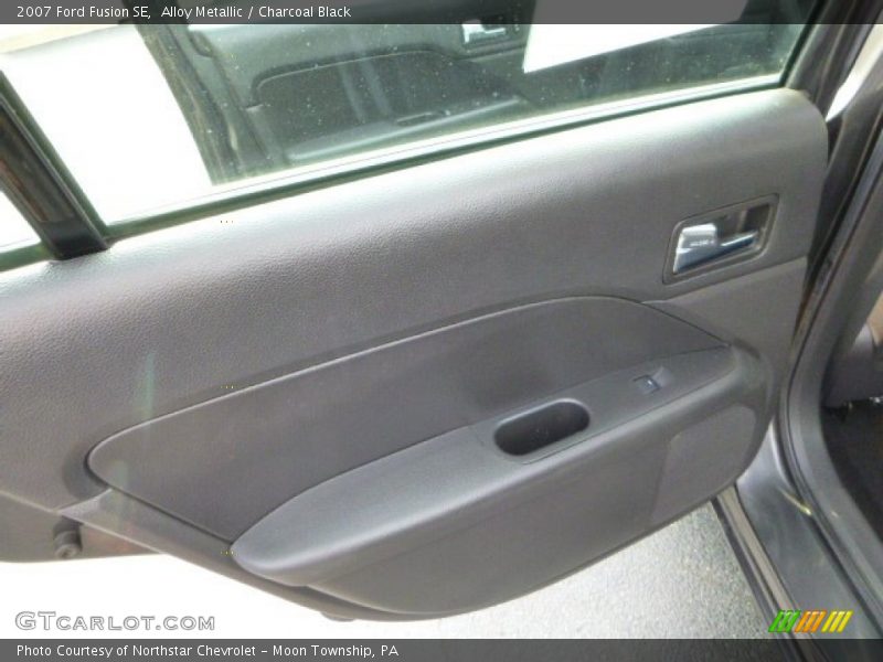 Alloy Metallic / Charcoal Black 2007 Ford Fusion SE