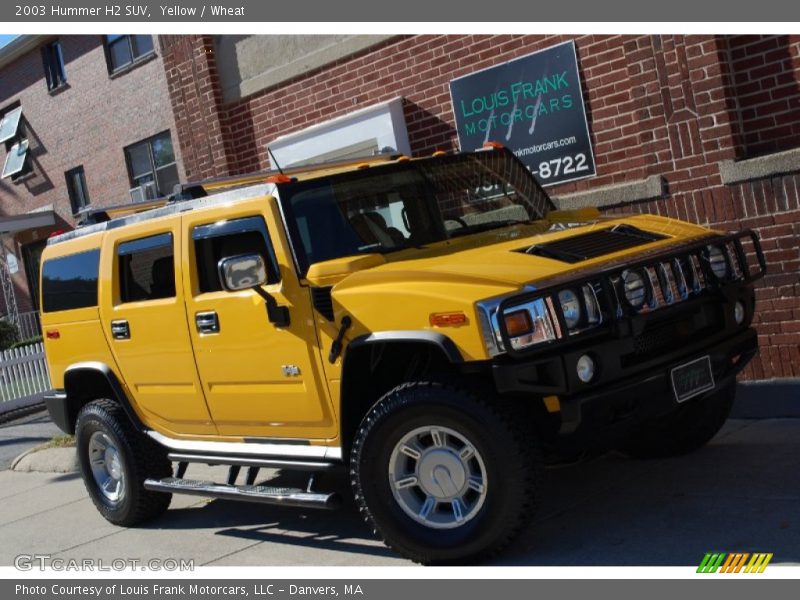 Yellow / Wheat 2003 Hummer H2 SUV