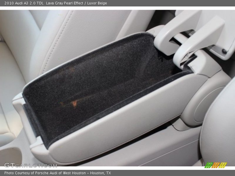 Lava Gray Pearl Effect / Luxor Beige 2010 Audi A3 2.0 TDI