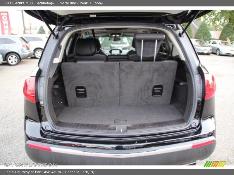 Crystal Black Pearl / Ebony 2011 Acura MDX Technology
