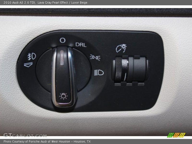 Controls of 2010 A3 2.0 TDI