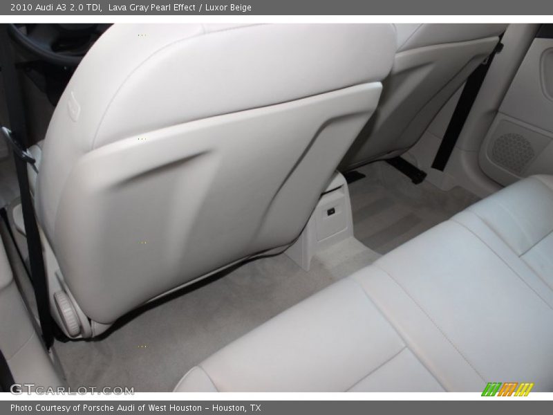 Lava Gray Pearl Effect / Luxor Beige 2010 Audi A3 2.0 TDI