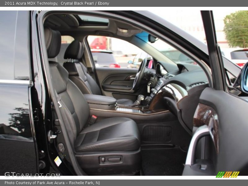 Crystal Black Pearl / Ebony 2011 Acura MDX Technology