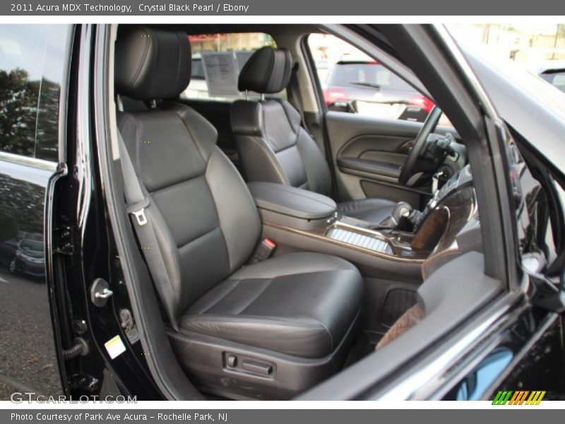 Crystal Black Pearl / Ebony 2011 Acura MDX Technology