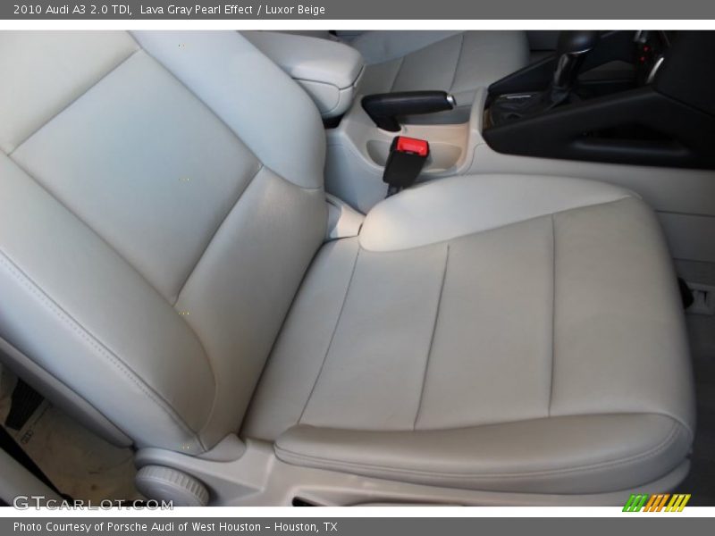Lava Gray Pearl Effect / Luxor Beige 2010 Audi A3 2.0 TDI