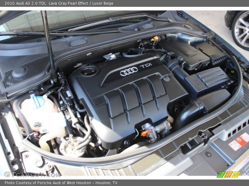  2010 A3 2.0 TDI Engine - 2.0 Liter TDI VTG Turbocharged DOHC 16-Valve Diesel 4 Cylinder