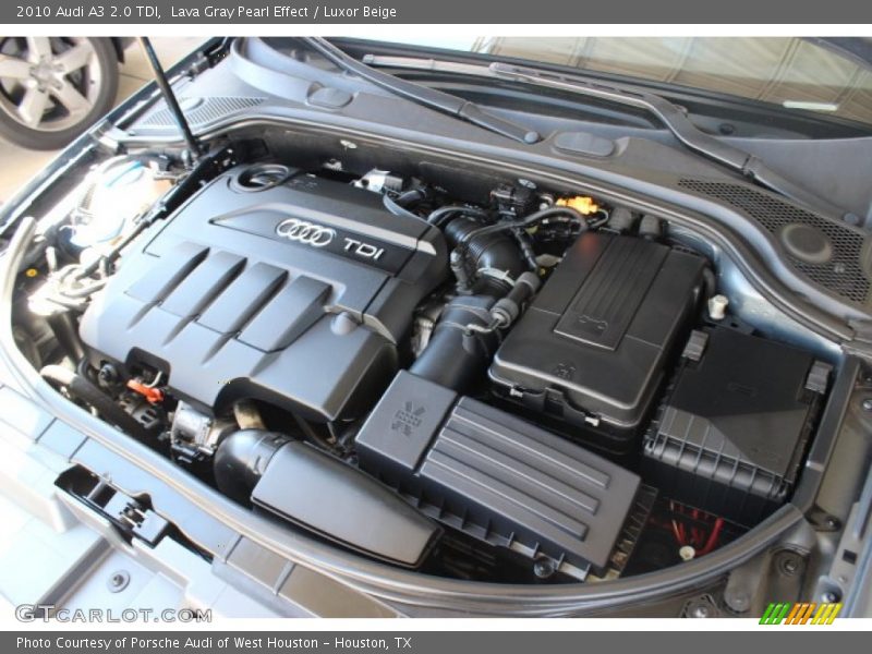  2010 A3 2.0 TDI Engine - 2.0 Liter TDI VTG Turbocharged DOHC 16-Valve Diesel 4 Cylinder
