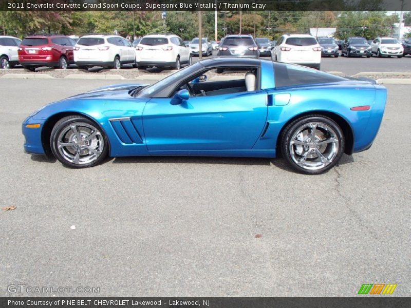  2011 Corvette Grand Sport Coupe Supersonic Blue Metallic