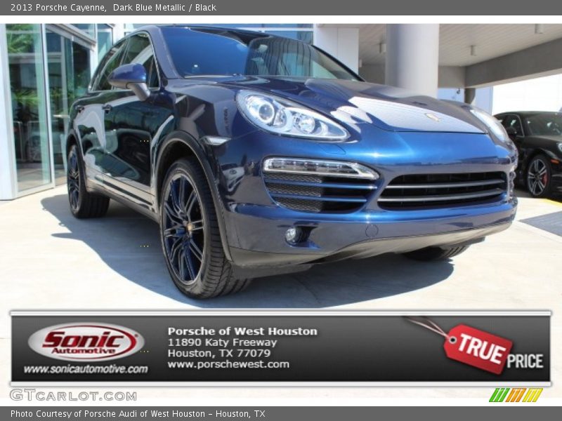 Dark Blue Metallic / Black 2013 Porsche Cayenne