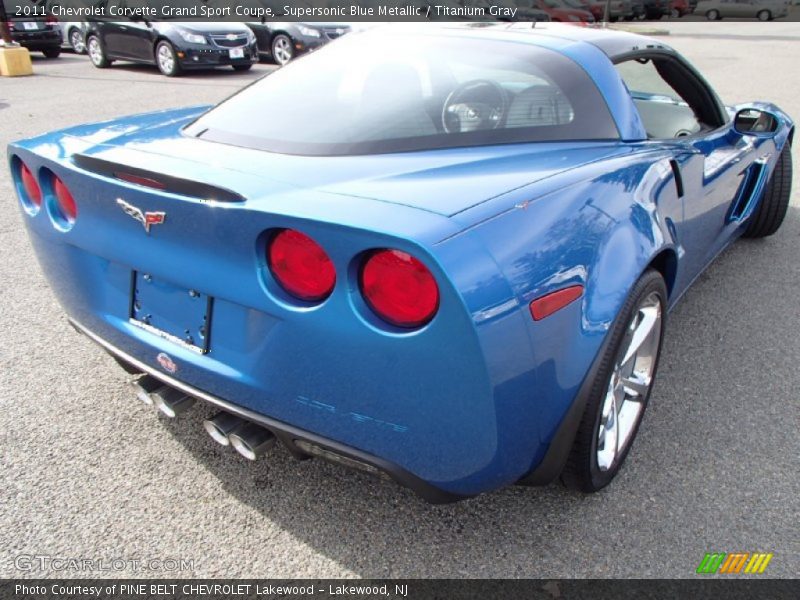  2011 Corvette Grand Sport Coupe Supersonic Blue Metallic