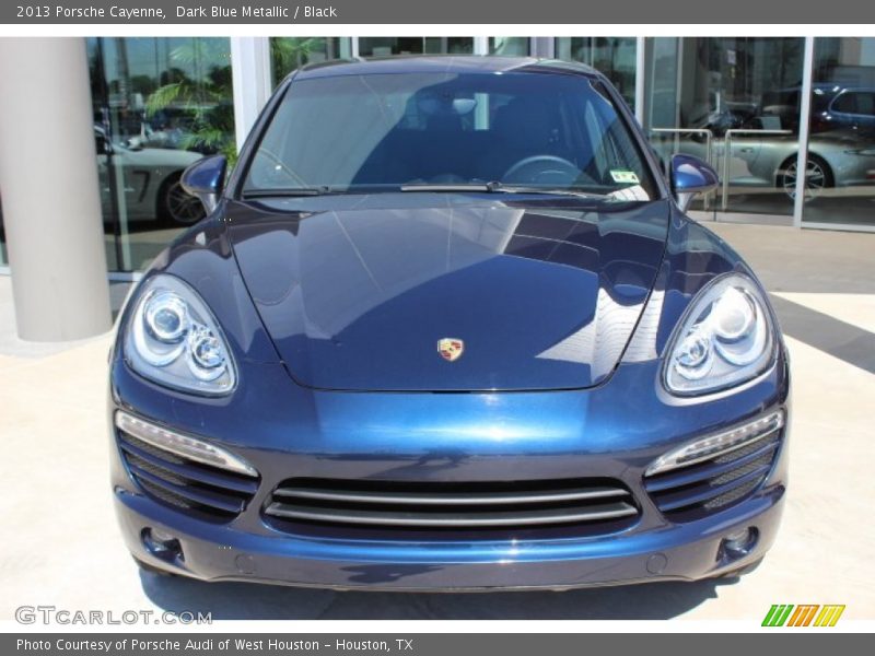 Dark Blue Metallic / Black 2013 Porsche Cayenne