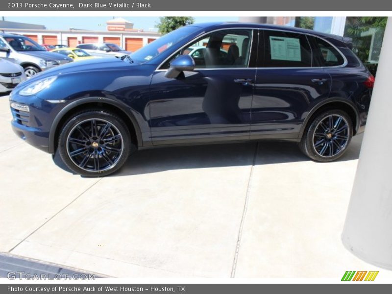 Dark Blue Metallic / Black 2013 Porsche Cayenne