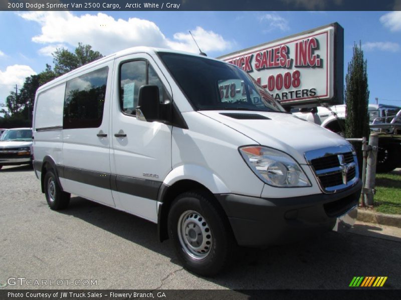 Arctic White / Gray 2008 Dodge Sprinter Van 2500 Cargo