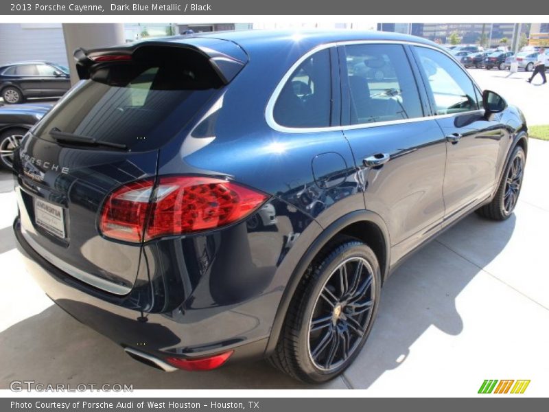 Dark Blue Metallic / Black 2013 Porsche Cayenne
