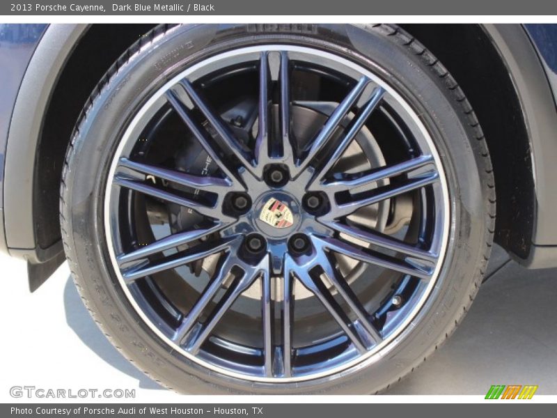 Dark Blue Metallic / Black 2013 Porsche Cayenne