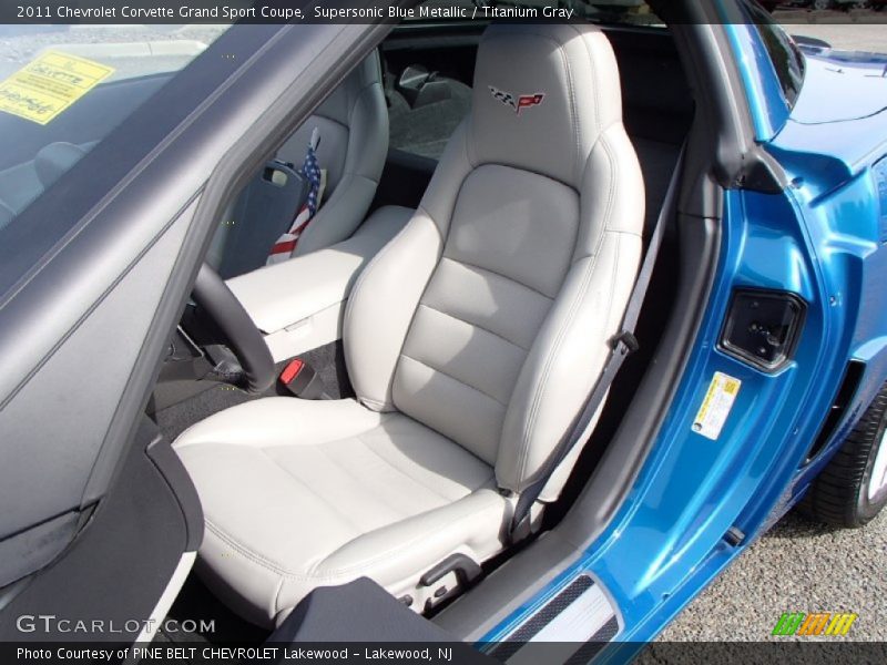 Front Seat of 2011 Corvette Grand Sport Coupe