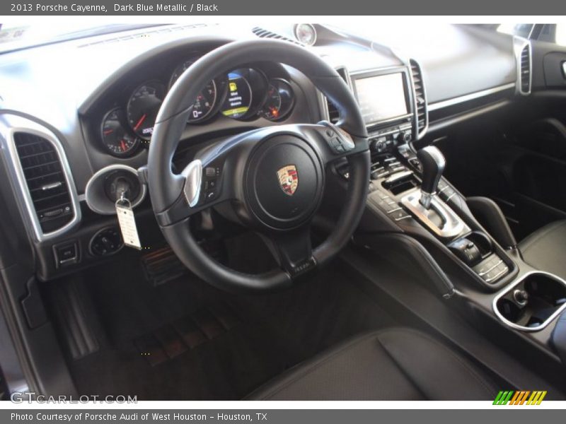 Dark Blue Metallic / Black 2013 Porsche Cayenne