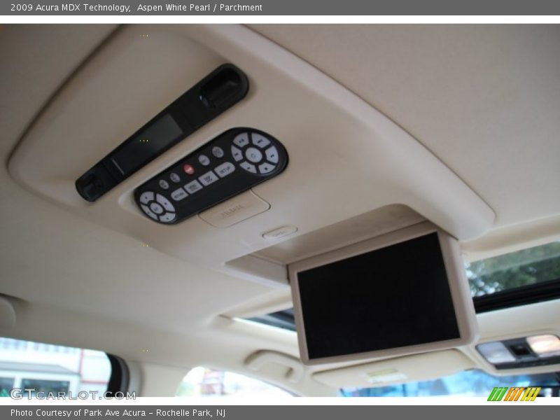Aspen White Pearl / Parchment 2009 Acura MDX Technology