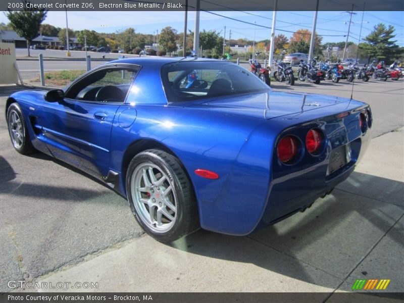  2003 Corvette Z06 Electron Blue Metallic