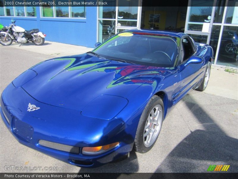 Front 3/4 View of 2003 Corvette Z06