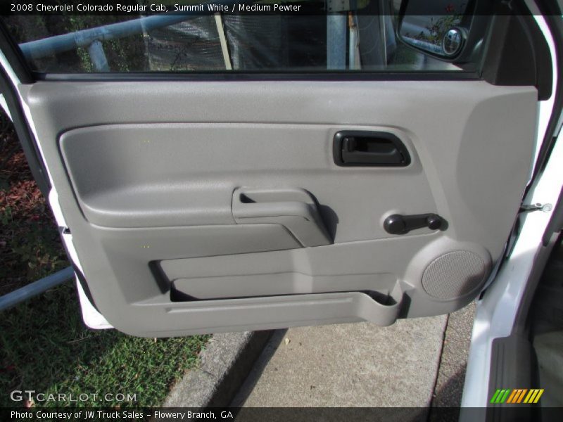 Summit White / Medium Pewter 2008 Chevrolet Colorado Regular Cab