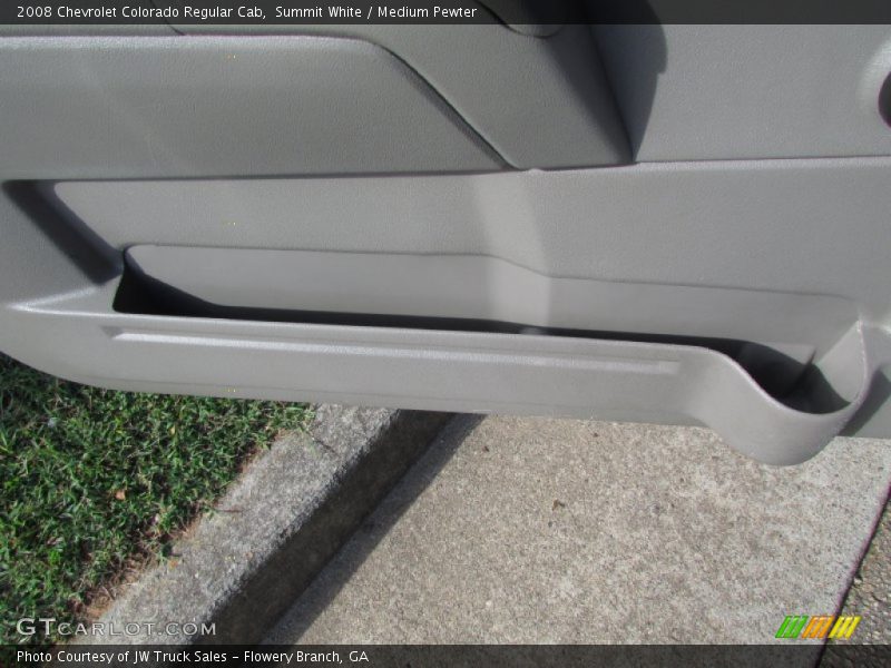 Summit White / Medium Pewter 2008 Chevrolet Colorado Regular Cab