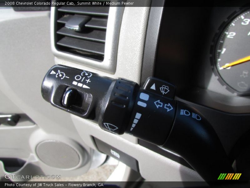 Summit White / Medium Pewter 2008 Chevrolet Colorado Regular Cab