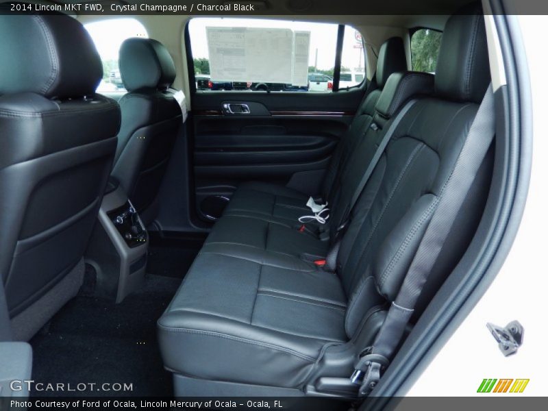 Crystal Champagne / Charcoal Black 2014 Lincoln MKT FWD