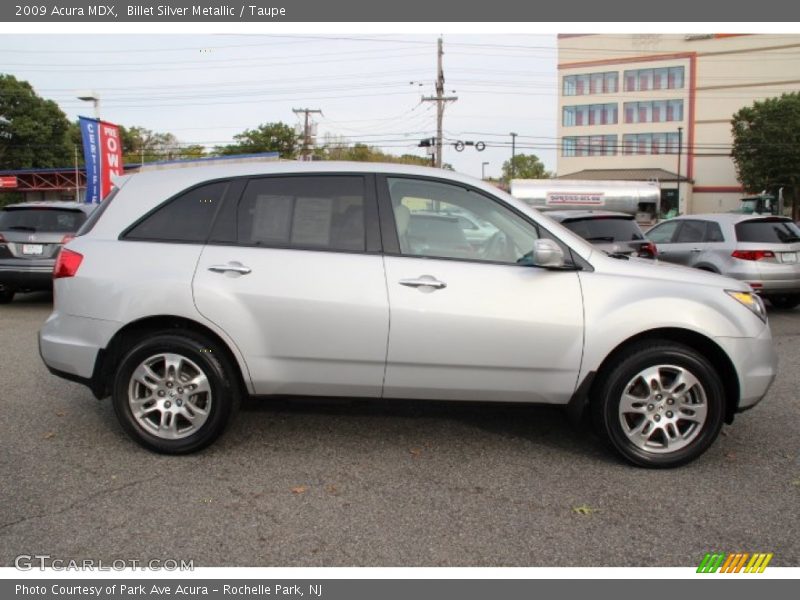 Billet Silver Metallic / Taupe 2009 Acura MDX