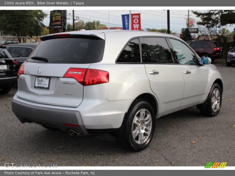 Billet Silver Metallic / Taupe 2009 Acura MDX