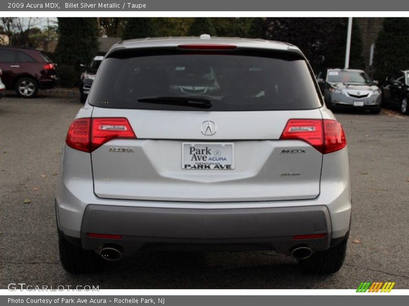 Billet Silver Metallic / Taupe 2009 Acura MDX