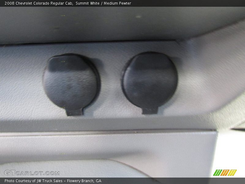 Summit White / Medium Pewter 2008 Chevrolet Colorado Regular Cab