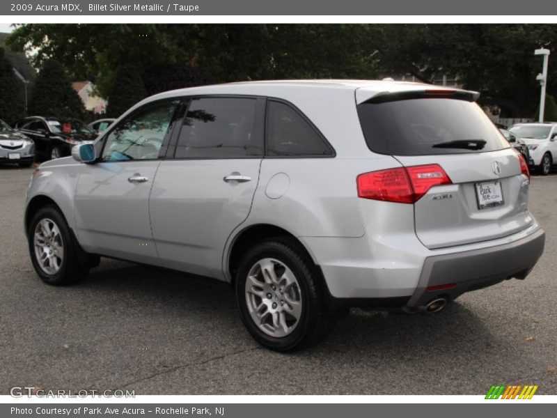 Billet Silver Metallic / Taupe 2009 Acura MDX